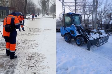 Антон Кольцов: Ранее поручал нашим коммунальщикам сосредоточить усилия на расчистке от снега и наледи пешеходных зон