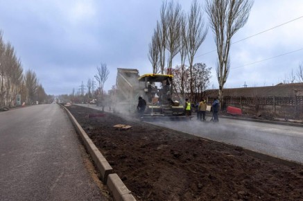 В ДНР наполовину завершили капремонт западного обхода Донецка