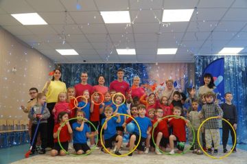 Для мариупольских малышей провели «Зимние старты»