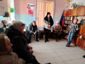 Сегодня в селе Старомарьевка состоялась встреча члена Общественного совета с местными жителями