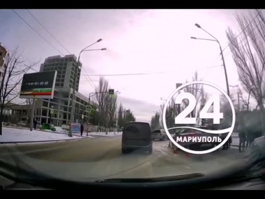 Сегодня днем произошло ДТП