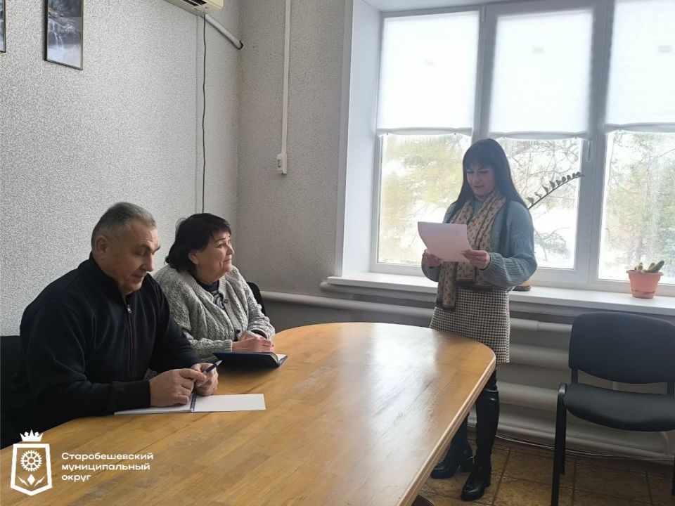 Депутат Старобешевского муниципального совета ДНР от Партии «ЕДИНАЯ РОССИЯ» Виктория Эрмитали провела встречу с трудовым коллективом Филиала № 6 "Комсомольское рудоуправление" ООО "ЮГМК ДОНЕЦК"