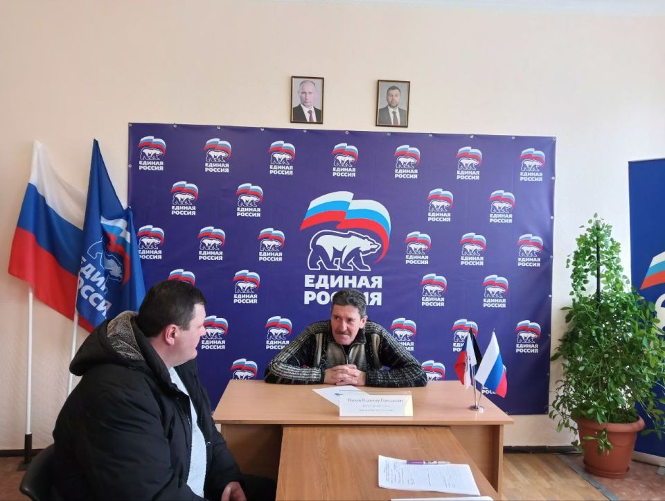 05 февраля 2026 года депутат Дебальцевского городского совета от партии «Единая Россия» Владимир Плехов провёл депутатский приём, на котором основным вопросом стало состояние водоснабжения в посёлке Рязань