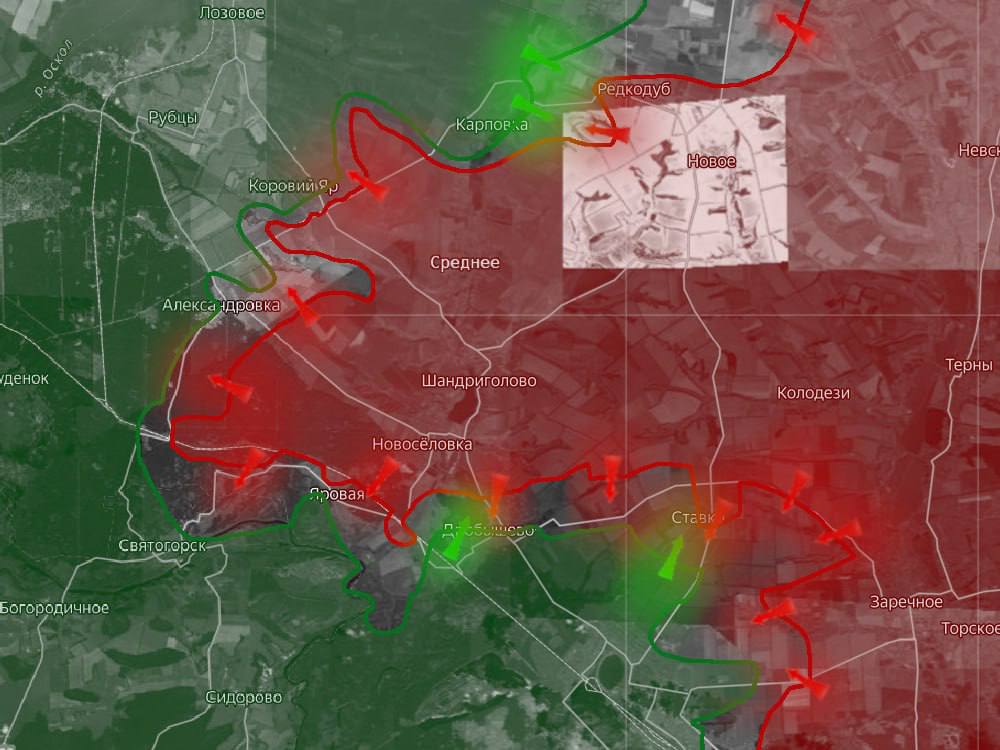 «На Лиманском направлении в полуохват попали несколько лесополос на рубеже Ставки – Заречное, где на протяжении длительного времени сохранялось очаговое присутствие украинских военных