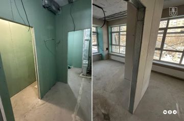 Продолжается восстановление детского социально-реабилитационного центра