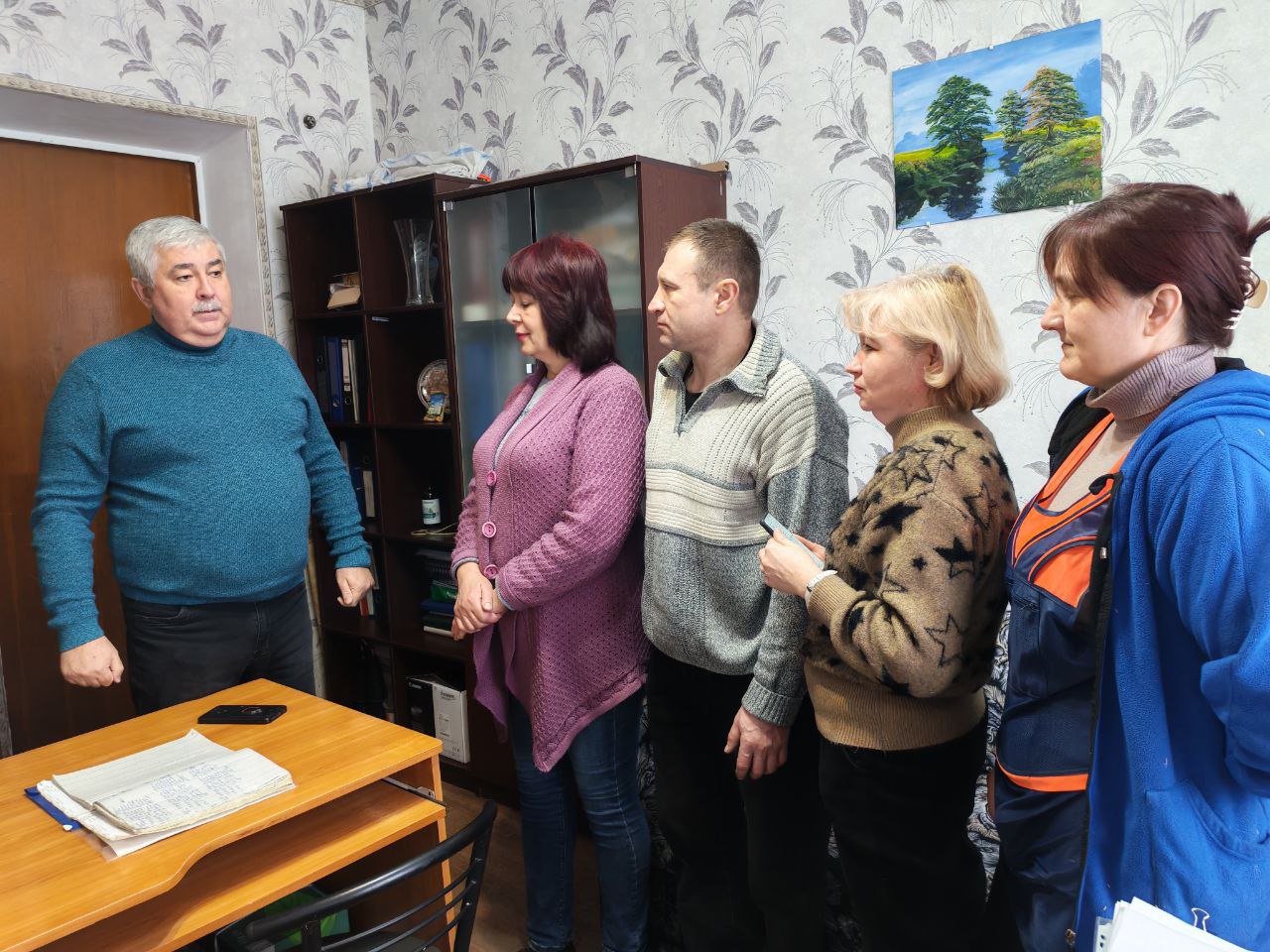 Встреча с трудовым коллективом