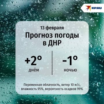 ДНР сегодня в серой дымке. На улице зябко: от -1 до +2°