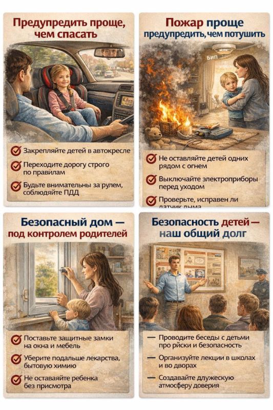 Профилактика гибели детей — наша общая задача