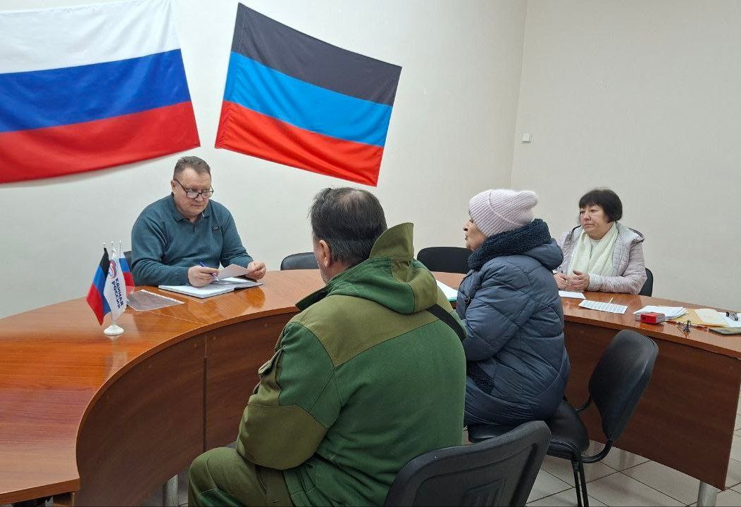 Валентин Левченко: Сегодня провел очередной плановый личный прием граждан в Управе