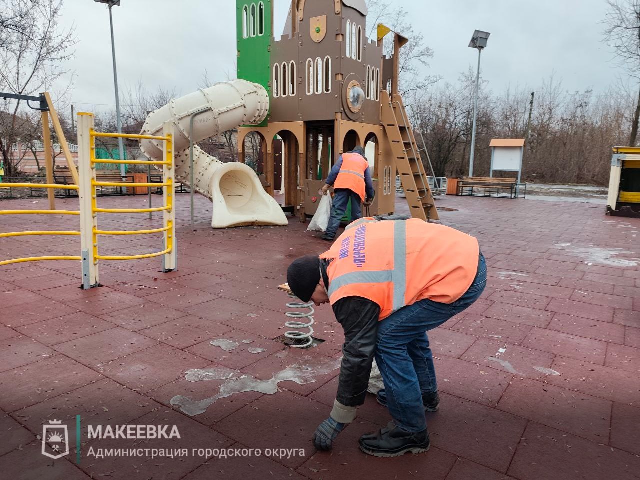 Выполненные работы коммунальными службами 16 февраля