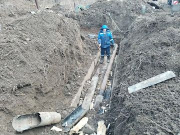 В Горловке продолжается плановая работа по восстановлению коммунальных сетей специалистами из Кузбасса