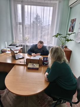 Состоялся прием граждан, который провел председатель Иловайского городского совета Виталий Викторович Песчанский