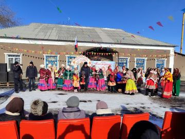 В Петропавловке Шахтерского округа провели народные гуляния, посвященные Масленице