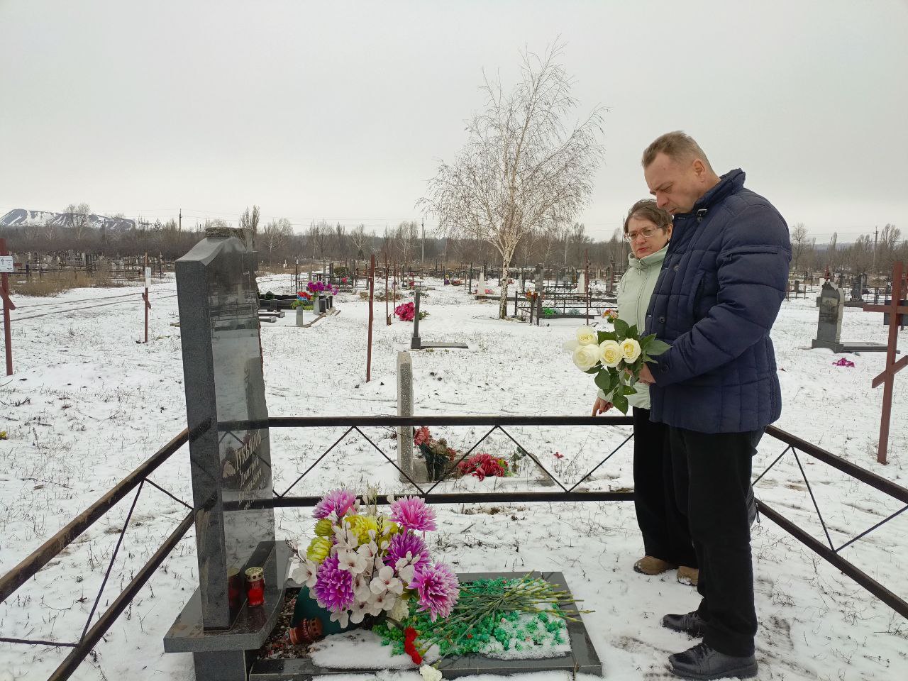 Александр Петрикин: Почтил память героя-земляка, который отдал свою жизнь ради будущего Донбасса – Дмитрия Лукьянова