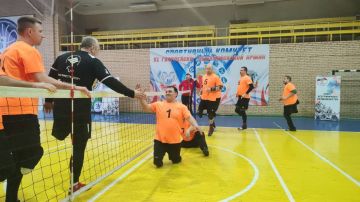 Евгений Ширшов: В преддверии Дня Защитника Отечества в Донецке состоялось спортивное мероприятие «Волейбольный Мост: Студенты и Спортсмены Вместе!»