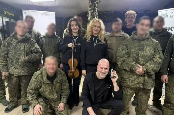 Культурный привет! В ДНР московские артисты поздравили бойцов с 23 февраля
