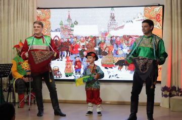 Масленица в филармонии. 22 февраля в Аметистовом зале филармонии прошел концерт «Ух ты, Масленица!» для самых маленьких слушателей, который стал настоящими проводами зимы