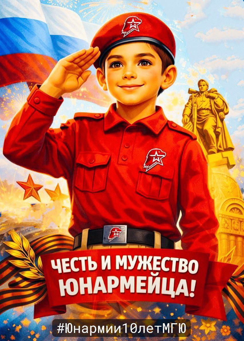 Вступай в акцию «Честь и мужество юнармейца» — вместе мы сильнее!