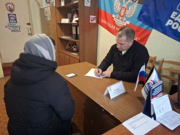 Сергей Желновач: 24 февраля 2026г., заместитель главы администрации городского округа Дебальцево Валерий Бессараб, провёл личный прием граждан в местной общественной приёмной Дебальцевского местного отделения Партии "Единая...