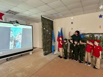 Образовательные учреждения Нового Уренгоя (ЯНАО) и Волновахи проводят совместные патриотические мероприятия