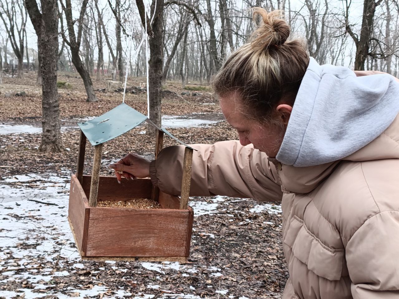 Кормушка добра: поддержим городскую фауну