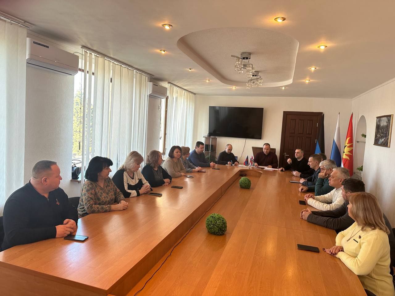 Внеочередное заседание Торезского городского совета