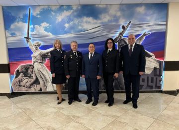 Андрей Крамар посетил конференцию в академии МВД