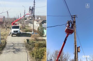 Мариупольские энергетики продолжают модернизировать сети наружного освещения