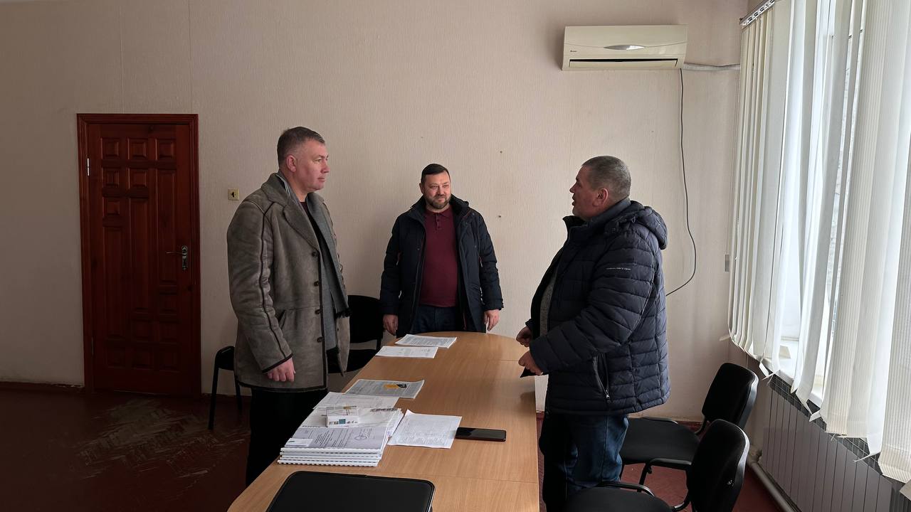 Встреча с трудовым коллективом с. Хлебодаровка