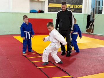 Александр Пеняев: Открытая тренировка по дзюдо