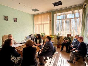 Татьяна Копылова: Заместитель руководителя Управы Ворошиловского внутригородского района Яна Черкас провела рабочее совещание с ведущими специалистами МКУ «ЦООС»