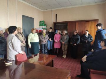 Председатель Макеевского городского совета Валентина Харлашка провела встречу с трудовым коллективом Государственного бюджетного учреждения «Городская больница № 7 г. Макеевки» по адресу: г. Макеевка, ул. Лебедева, 3