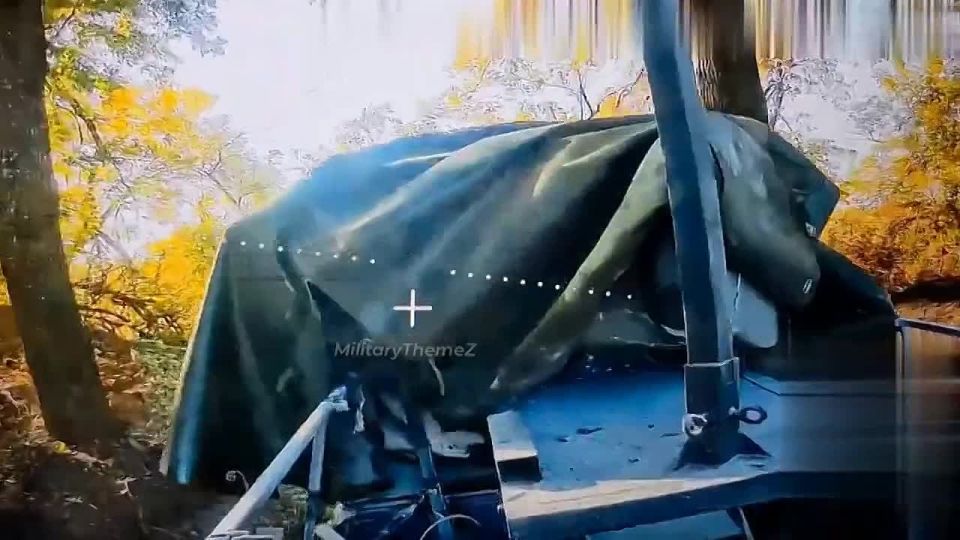 Архив.. Уничтожение FPV- дроном комплекса РЭБ Буковель-AD ВСУ в Донецкой области