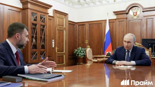 Путин оценил работу главы ДНР Дениса Пушилина