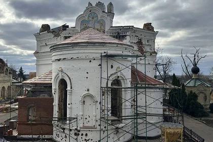 Ямал восстанавливает храм в селе Никольское Волновахского округа