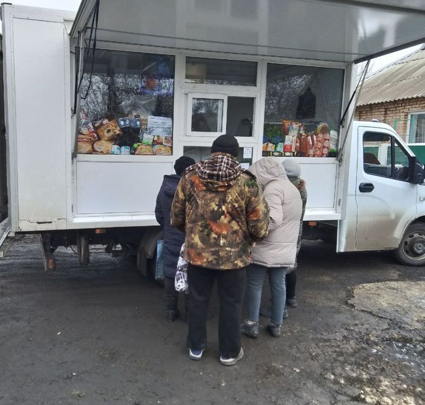 С 7 по 10 марта 2026 года осуществлена выездная торговля с использованием автомагазинов в населенных пунктах городских округов Донецк, Горловка, Мариуполь, на территории г