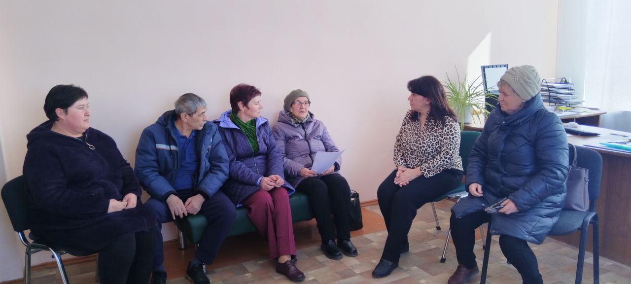 И.о. заведующего Чермалыкским территориальным сектором провела встречу с жителями села Чермалык