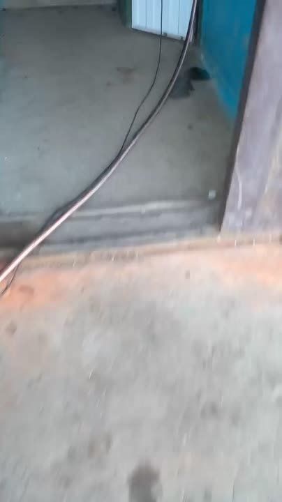 Мужик качает насосом воду из бочки прямо в квартиру