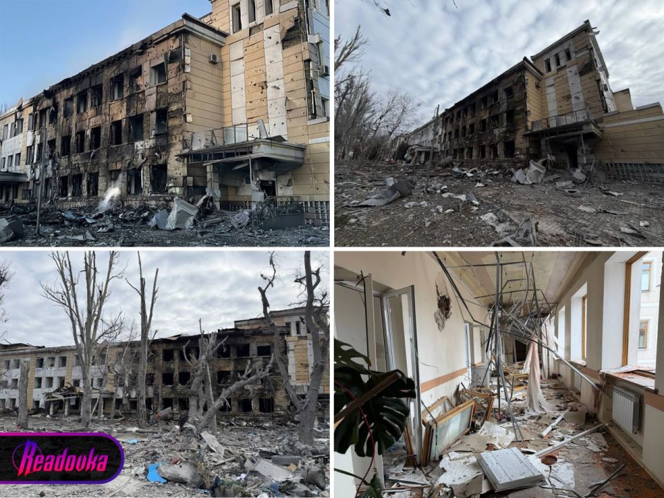 Кадры из Донецка: Больница после атаки ВСУ