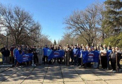 Дмитрий Блинов: Принял участие в акции "День чистоты"