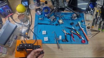 Работы технического отдела по ремонту, обслуживанию и модернизации разведывательных дронов