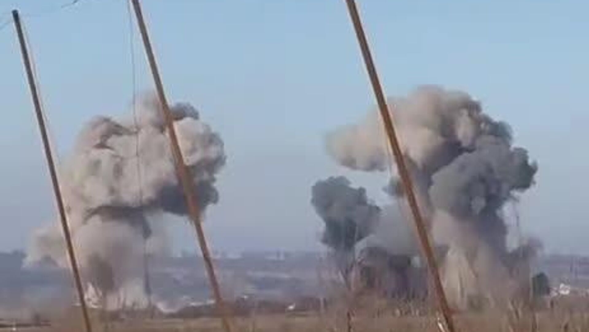 ВС РФ наносят массированные удары по объектам противника: