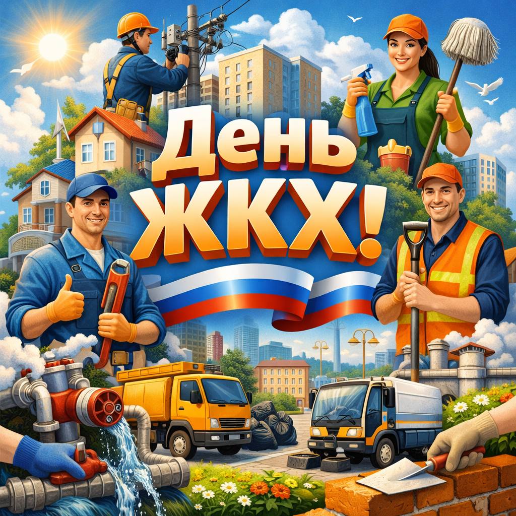 Сегодня отмечается День работников жилищно-коммунального хозяйства!