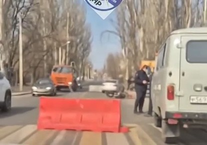 Смертельное ДТП с мотоциклистом на Элеваторной