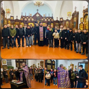 Перед важным этапом в жизни боксёрского клуба «Юность» – всероссийскими соревнованиями «Исторические регионы России» – настоятель Свято-Петропавловского храма иеромонах Мартирий (Цыганов) с радостью встретил воспитанников...