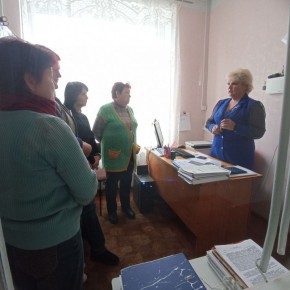 Начальник Металлистовского территориального отдела Светлана Тимофеева провела встречу с трудовым коллективом Металлистовского детского сада