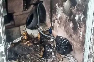 Подросток пострадал при пожаре в Донецке