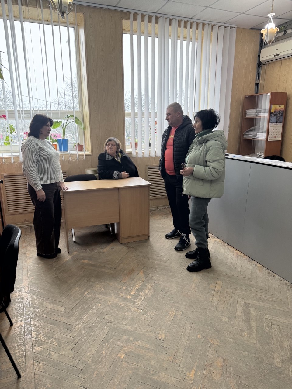 Заведующая сектором Егана Тесленко провела встречу с жителями поселка Мангуш