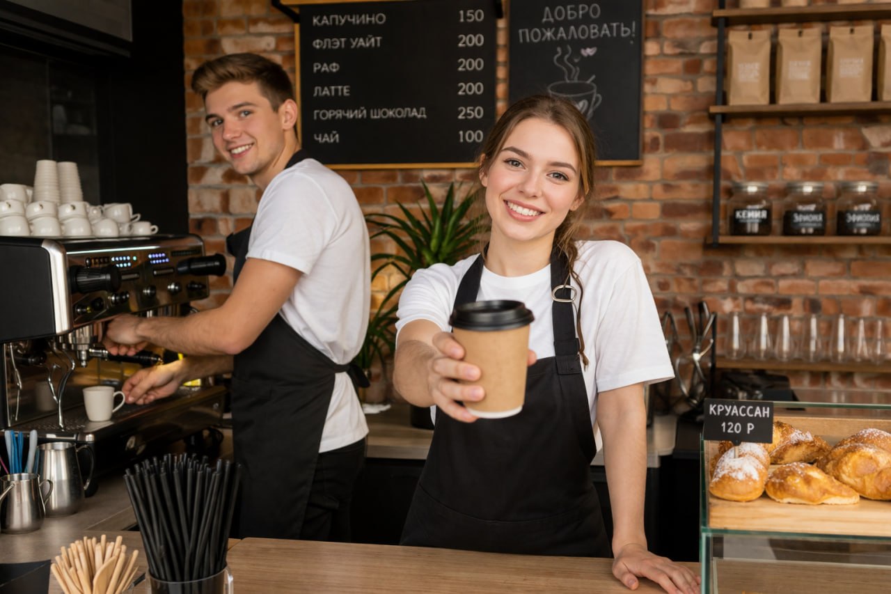 Требуется бариста в сеть кофеен в Донецке (Киевский р-н)