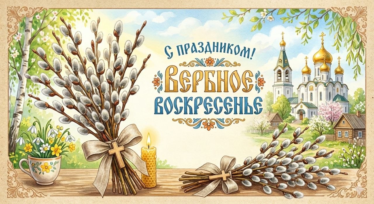 Константин Зинченко: Поздравляю с Вербным воскресеньем — праздником надежды и духовной чистоты